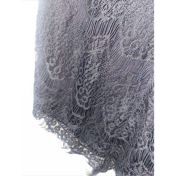 Free People Intimately Black dress Lace Sexy Crochet XS HOCO fairy goth - Picture 11 of 13